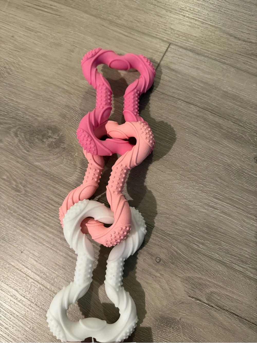 NWT Sun Squad / Spring Rubber Chain Dog Toy - New